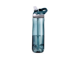 Botella De Agua, Deportiva, Motivacional, Con Marcadores De Tiempo, 750 Ml, Verde Rosewell
