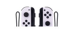Mando Bluetooth clásico con interruptor en carcasa blanca YUNZII (incluye un par de pulseras)