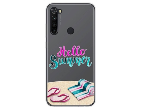 Carcasa Xiaomi Redmi Note 8T TUMUNDOSMARTPHONE Dibujos Transparente Multicolor
