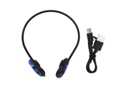 Fones De Ouvido Open Ear Sem Fio Bluetooth 5.3 Redução De Ruído Estéreo Para Esportes Corrida Diário Azul