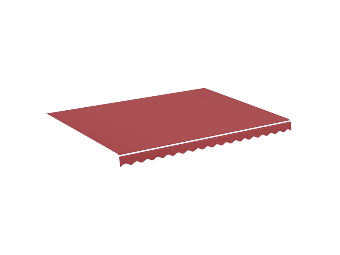 Maison Exclusive - Tela De Repuesto Para Toldo Rojo Burdeos 4x3 M