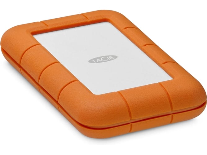 Disco HDD externo LACIE Rugged Secure (2 TB - USB 3.1)