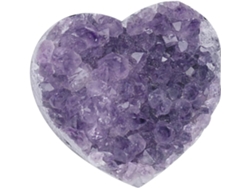 Corazón De Cristal De Amatista Natural, Elegante Decoración Para El Hogar, Ideal Para Mesas, Símbolo