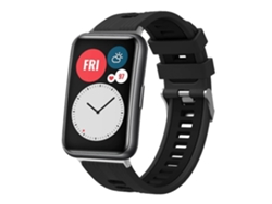 Pulsera de silicona con hebilla plateada bicolor Xdfind para reloj Huawei (modelo nuevo)