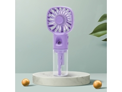 Ventilador Nebulizador Portátil, Ligero Y Silencioso, Ideal Para Uso En Interiores Y Exteriores, Para Viajes, Fácil De Usar Y Muy Duradero.