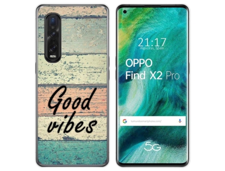 Carcasa Oppo Find X2 Pro TUMUNDOSMARTPHONE Dibujos Multicolor