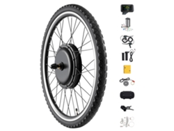 Kit de conversión de bicicleta eléctrica Succebuy de 1000 W con rueda delantera de 26 pulgadas
