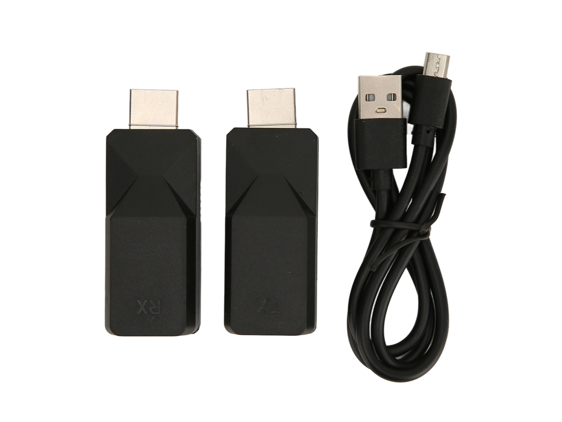Cable Extensor De Interfaz Multimedia Hd Para Rj45 Con Un Alcance De 60 M, Transmisión De Vídeo 1080p, Plug And Play.