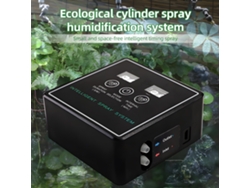 Sistema de pulverización inteligente para reptiles, controlador de pantalla táctil, nebulizador automático para reptiles con temporizador, bajo nivel de ruido, 360 grados