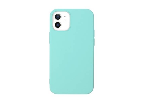 Funda para iPhone 12/12 Mini MYWAY Piel Sintética Textura Suave Azul
