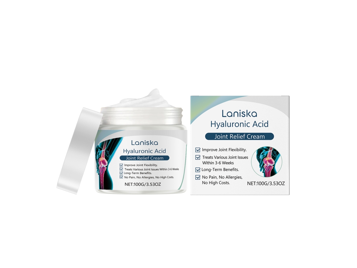 Crema calmante para articulaciones con ácido hialurónico