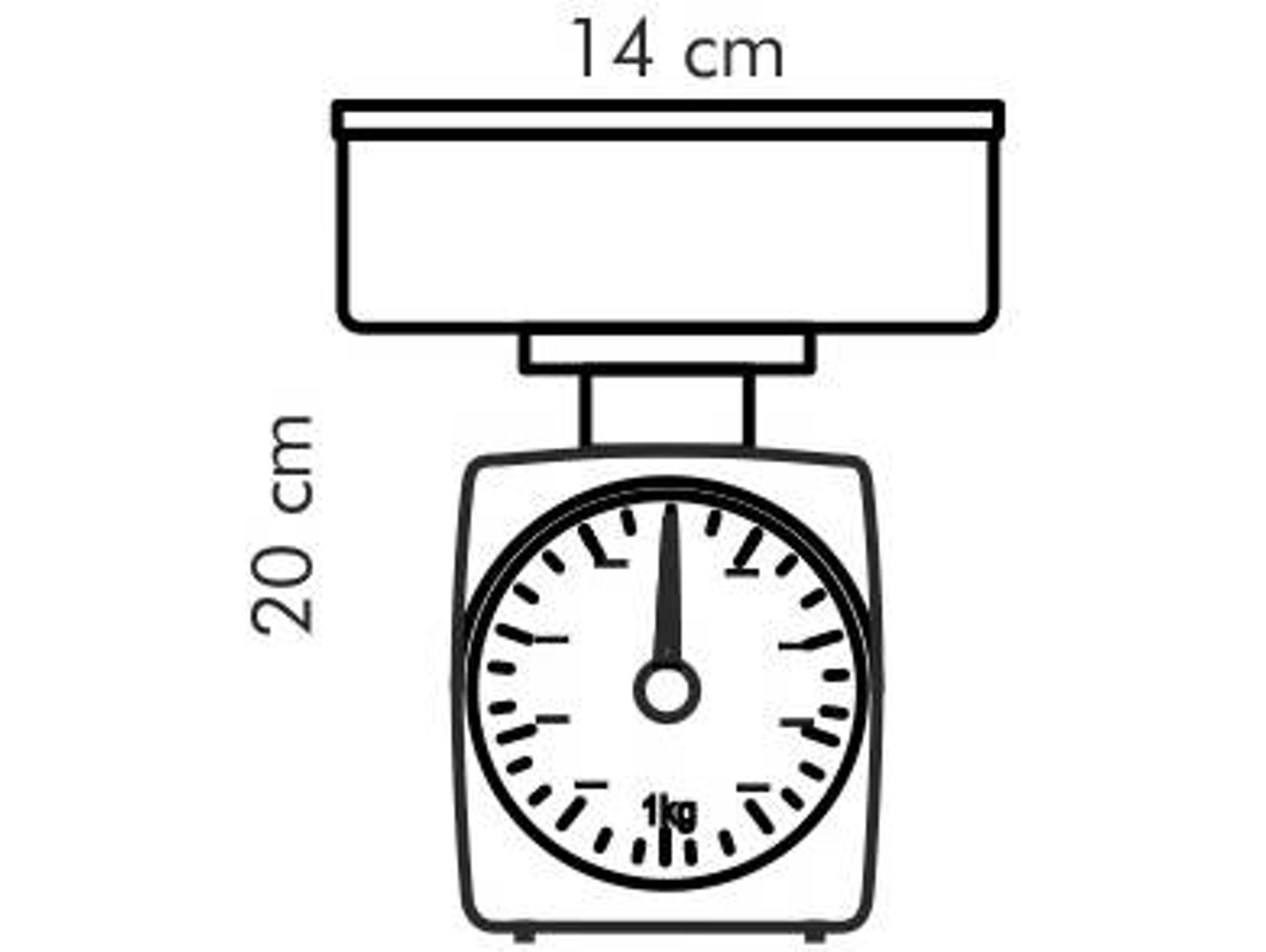 Báscula de Cocina TESCOMA Accura 2.0 kg