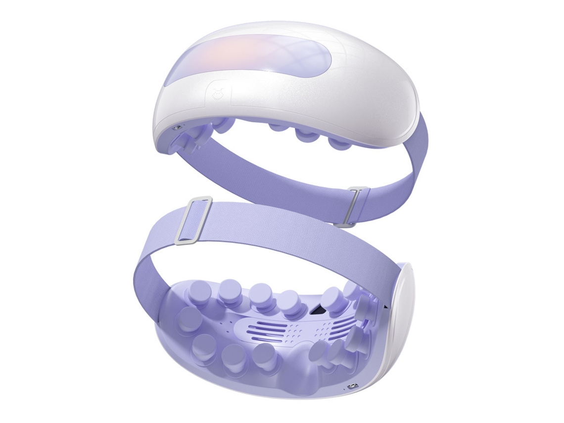 Masajeador ocular de vapor con calefacción y música, recargable para aliviar el cansancio STELASPLEN
