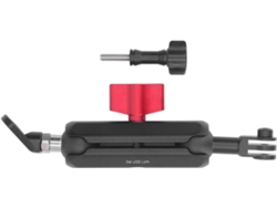 Reseña Del Soporte Para Cámara De Motocicleta Con Espejo Retrovisor Y Rotación De 360 Grados Con Doble Rótula