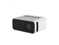 Nuevo proyector portátil YT500, miniproyector doméstico, microproyector LED portátil, blanco de alta definición. Sfushos