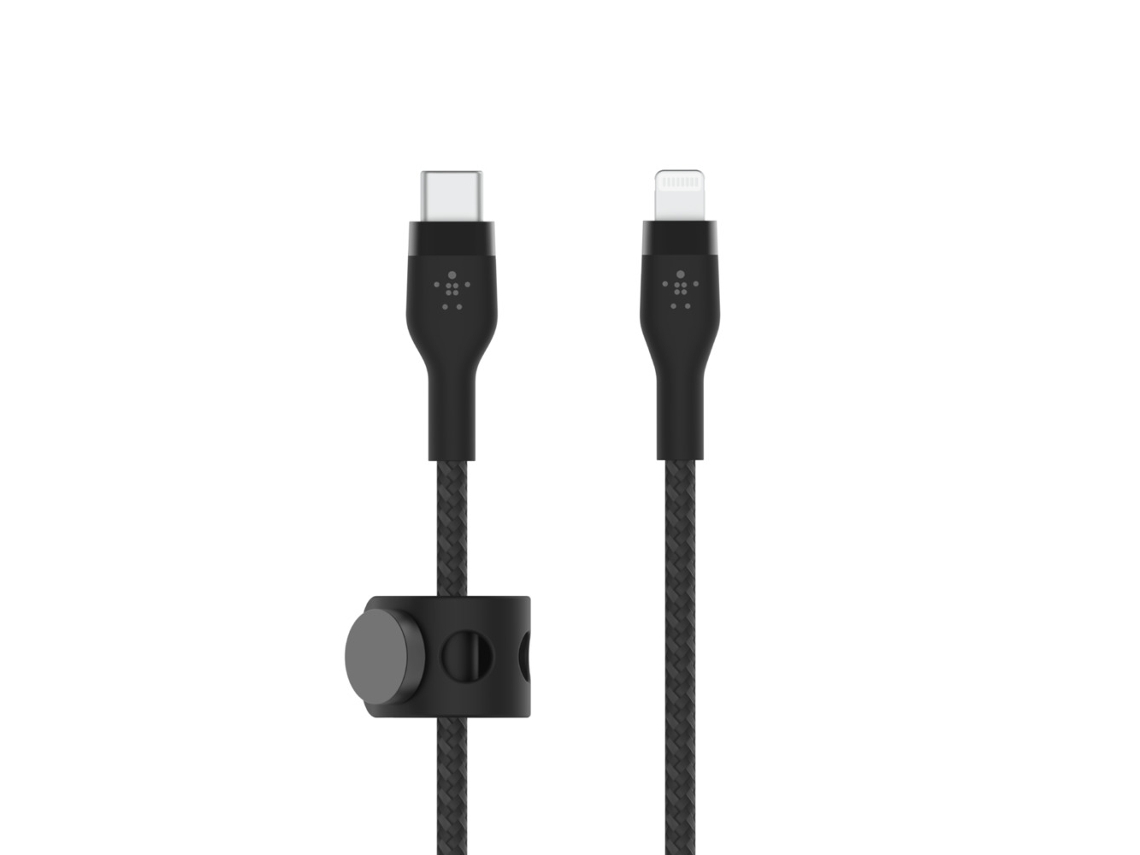 Cable BELKIN Caa011Bt3Mbk USB 3m USB C USB C/Lightning Negro