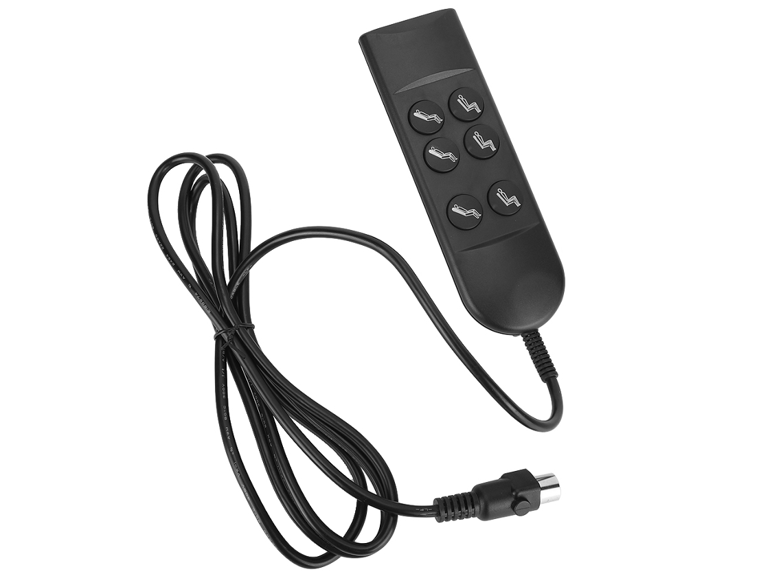Controlador Elevador De Sofá Con Botón Redondo, Motor Único, Accesorio, Abs 5a 22awg