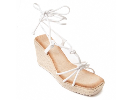 Sandalias de Mujer MONTEVITA Camba Tecido Blanco (38)