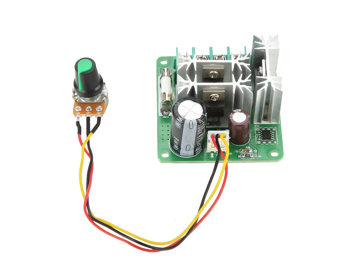 Controlador De Velocidad Para Motor De Cc De 6v-90v 15a Pwm Para Plc 0.01-1000w
