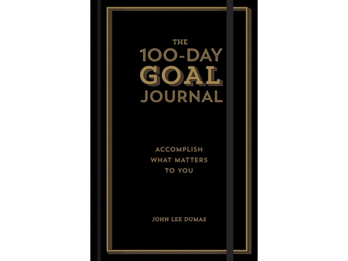 Libro The 100-Day Goal Journal de John Lee Dumas (Inglés - Tapa Dura)