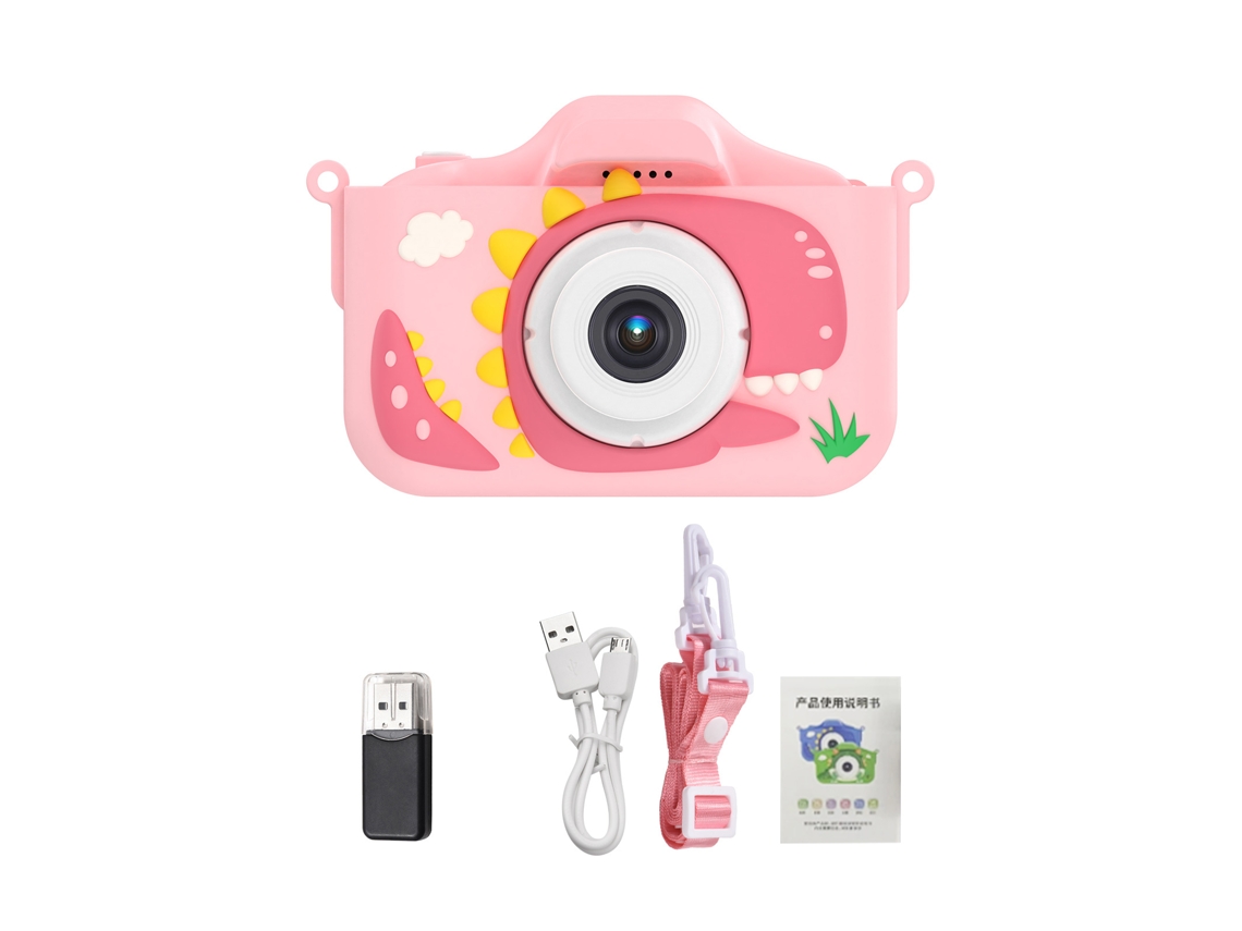 Cámara Digital Para Niños 1080p Dual Lente Pantalla Ips 2.0" 48m Juego Batería Incluida Regalo Navidad Niños Niñas 32gb Tarjeta