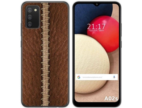 Carcasa Samsung Galaxy A02s TUMUNDOSMARTPHONE Cuero 01 Multicolor