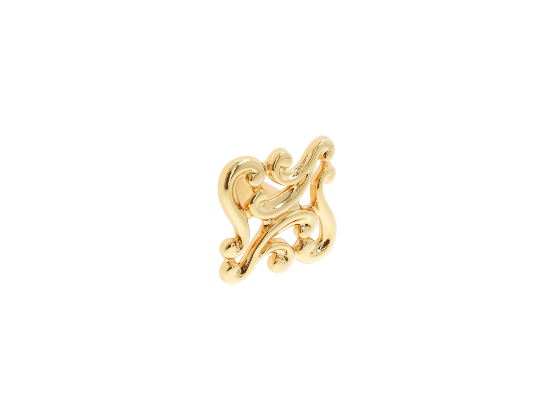 Pomo Para Muebles De Zamac Diámetro 38mm X 23 Bañados En Oro Lote De 6