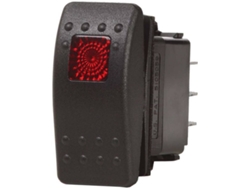 Interruptor BLUE SEA Contura Ii Switch Spdt Mom On/Off/On Negro