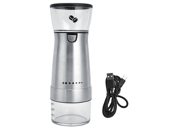 Molinillo de café eléctrico portátil de acero inoxidable, ideal para la cocina. Rosewell