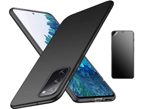 Kit Carcasa y Protector Xiaomi Mi Note 10S Ultimatte Turtleshell Negro