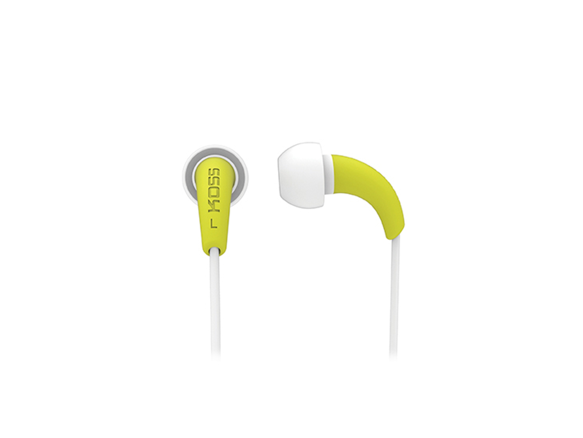 Auriculares con Cable KOSS KEB 32 Lime (In Ear - Amarillo)