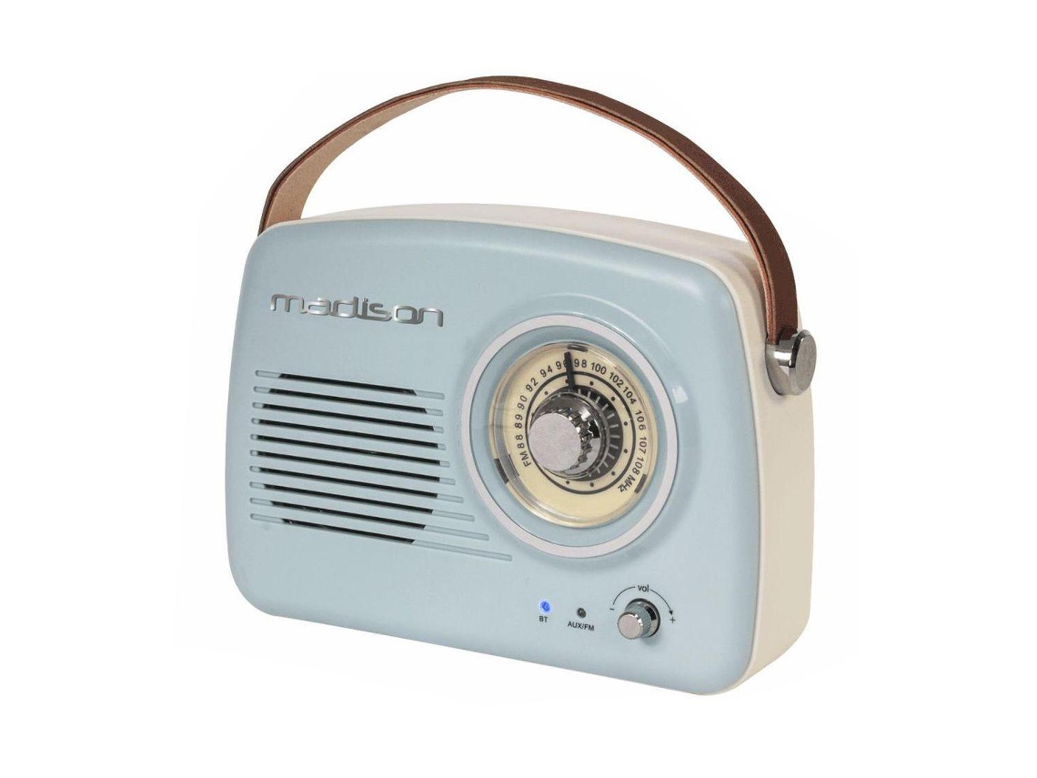 G-Freesound-Vr30 :Radio Fm/Aux//Bt/Mp3 Bat Extra Bass Vintage 30W Madison