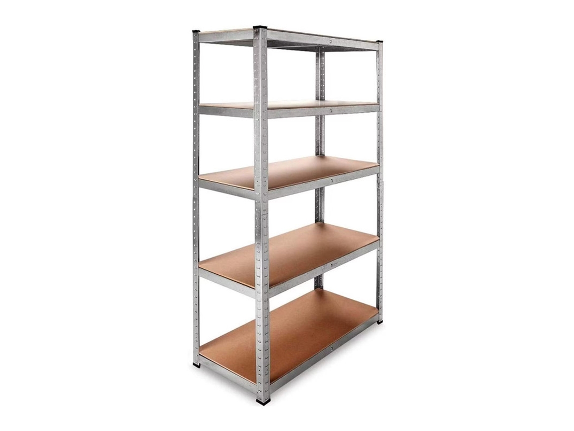Estantería Metálica Galvanizada 875kg 5 Baldas (180 x 90 x 40 cm) - DASCK