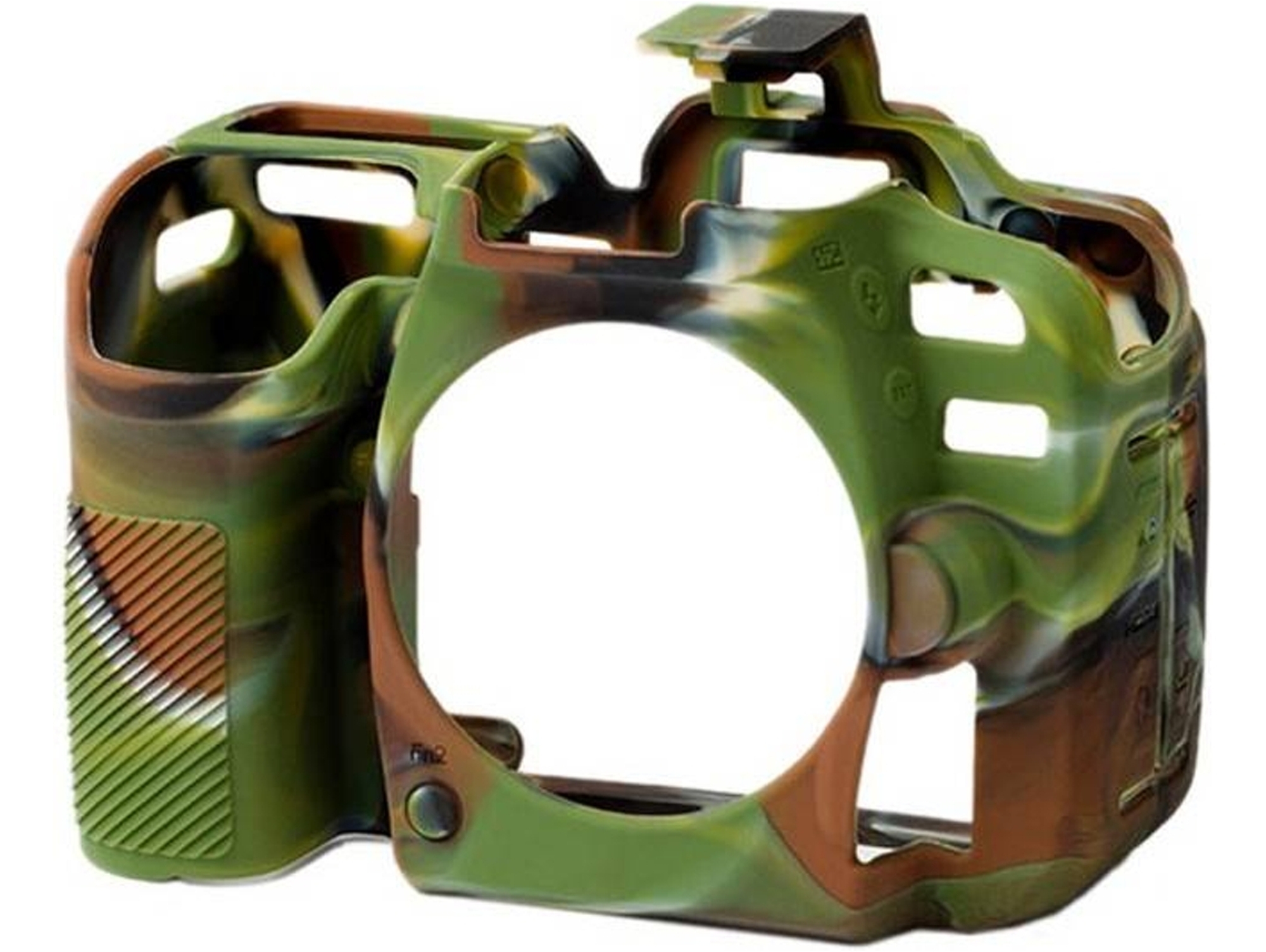 Funda silicona EASYCOVER Nikon D7500 Camuflaje