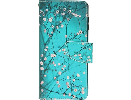 Funda Samsung Galaxy A12 AVIZAR FOLIO-BF03-PLUM-A125F Azul