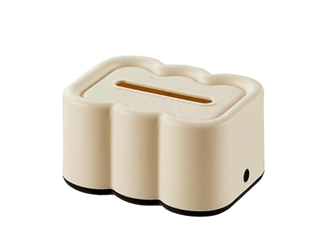 Soporte Decorativo De Plástico Para Papel Higiénico De Pared Para Sala De Estar O Mesa De Centro - Negro