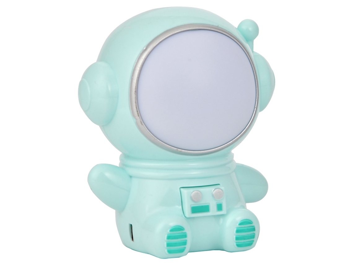 2026-lámpara Led Recargable Para Dormitorio Oficina Mesa Con Protección Ocular Figura Astronauta Verde Portátil