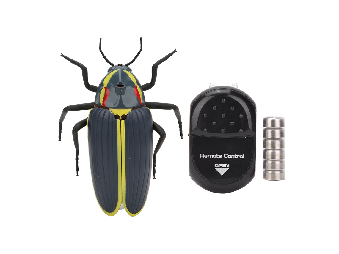 -juguete De Insecto Simulado Mosca Voladora Control Remoto Con Sensor Infrarrojo Portátil