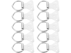 Juego De 10 Ganchos Plateados Para Marcos De Fotos, Soportes De Pared Resistentes.