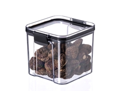 Recipiente Hermético De Silicona Pet Transparente Para Almacenar Cereales, Aperitivos, Té Y Frutos Secos, 700 Ml.