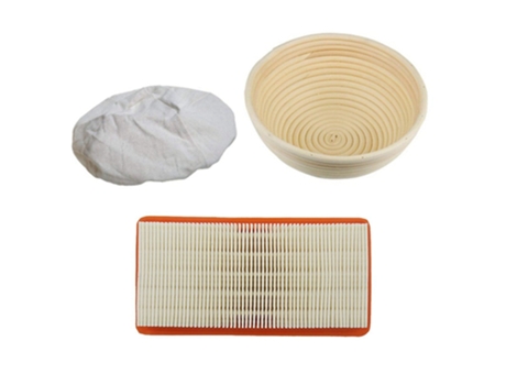 Accesorio Aspiradores KARCHER Filtros Filtro Hepa 5 Ds5500 6000 5600 5800 1 cesta impermeabilizante Banneton redonda