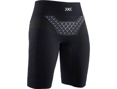 Pantalones Ajustados para Mujer X-BIONIC Malla Corta Twyce 4.0 Negro para Corrida (L)