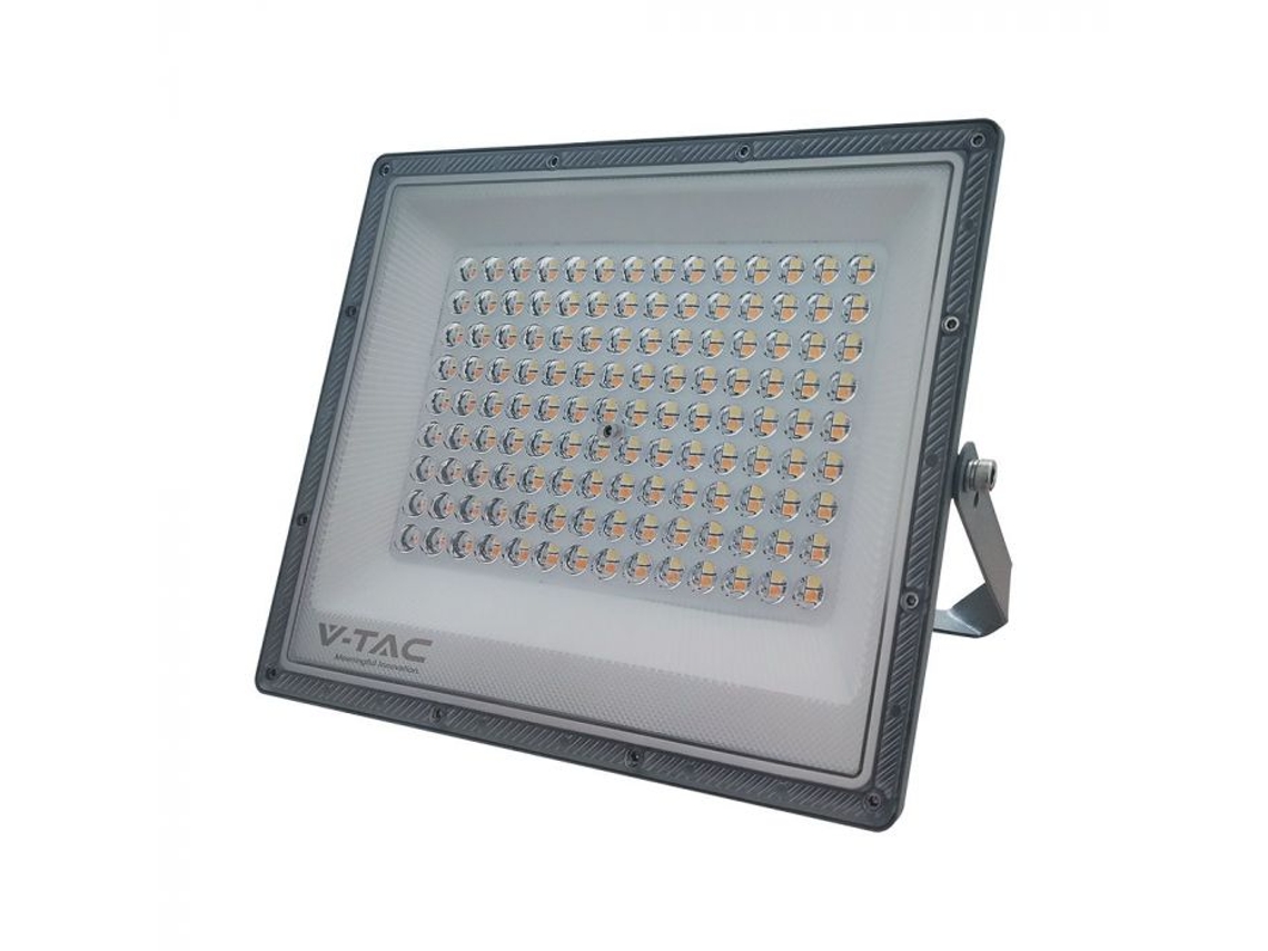 Proyector LED 3 en 1 de 100 W, cuerpo gris, V-Tac