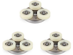 3x Engrenage Planétaire 36t Con Embrayage Pour Vélo Électrique Nylon Pièce De