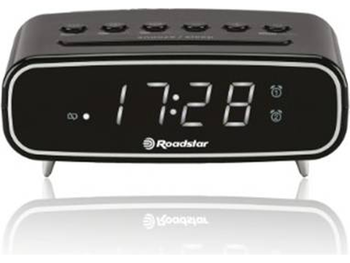 Radio Despertador ROADSTAR CLR-2310BK (Negro)