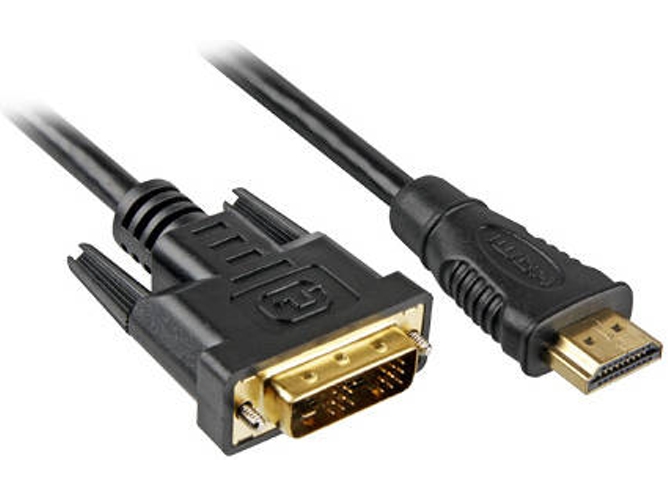 Adaptador SHARKOON 4044951015221 HDMI DVI-D Negro 3 m