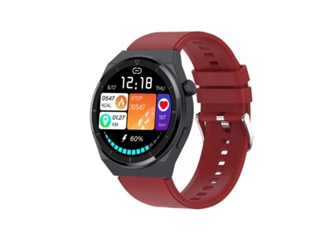 Smartwatch Pantalla táctil T88 HD 1 Llamada Bluetooth 8763E de 32 pulgadas con codificador de fitness rojo