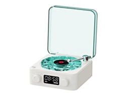 (blanco) Mini Altavoz Bluetooth Retro De Ruido Blanco, Subwoofer Inalámbrico Para Exteriores, Compatible Con Llamadas Manos Libres