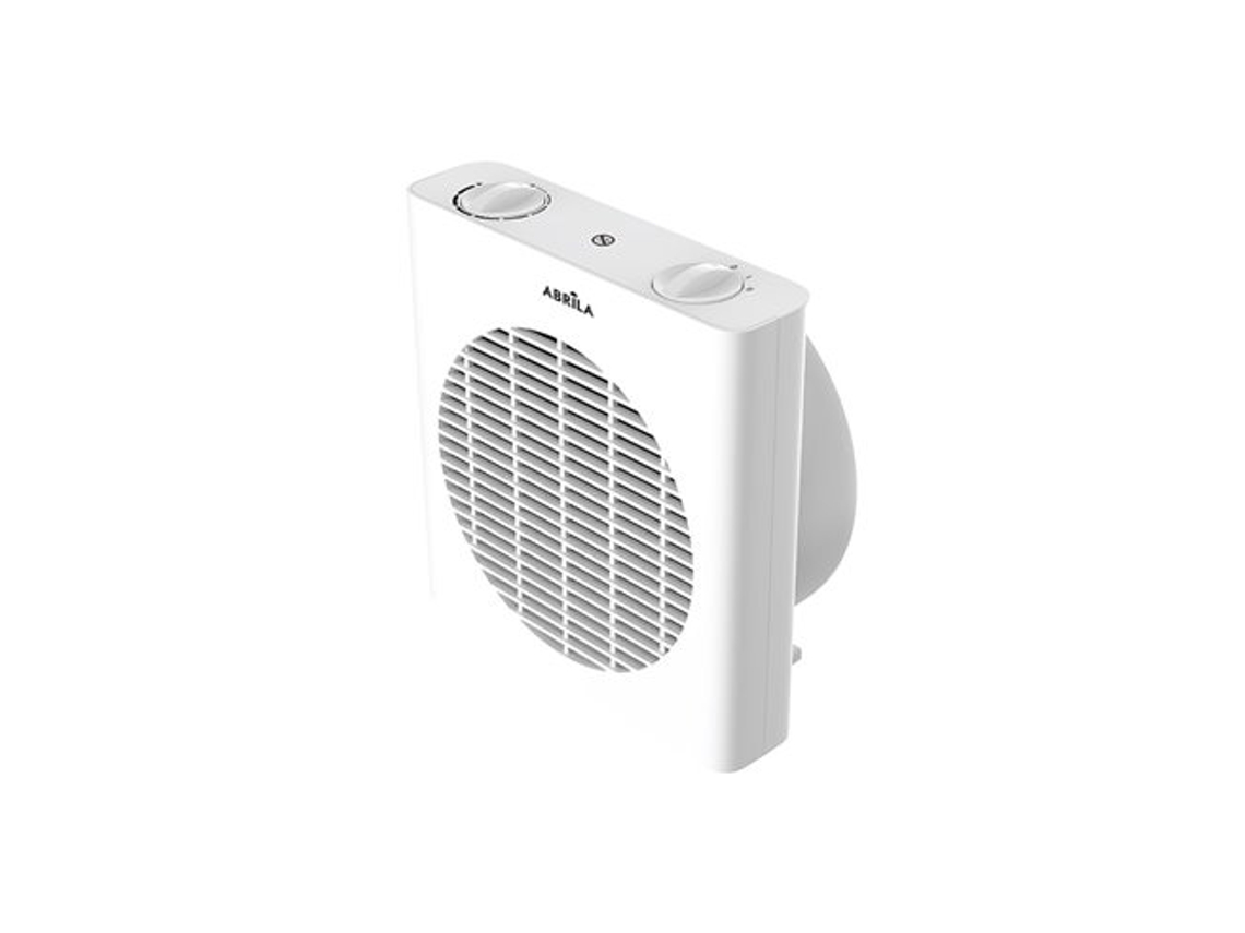Termoventilador Eléctrico Malta Blanco 2000w 3 Funciones Antivuelco Termostato (22,5x21x13cm)