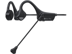 Auriculares de Conducción Ósea con Micrófono, Bluetooth Inalámbrico con Micrófono Boom con Cancelación de Ruido, Auriculares Abiertos Adecuados para Clases en Línea, Conducción, CHRONUS